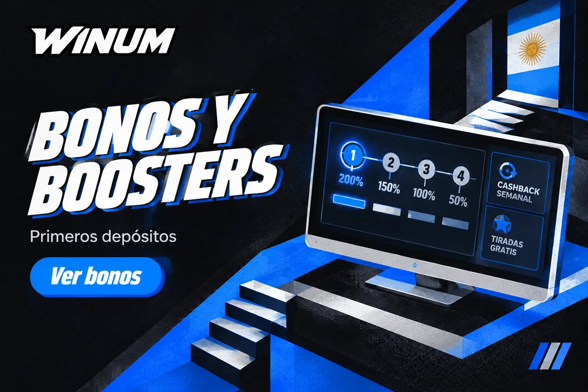Pantalla con etapas de bono, cashback y giros gratis