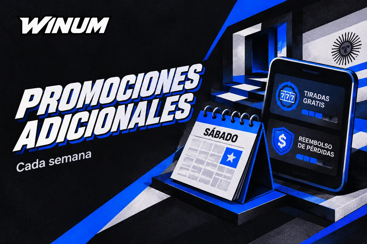 Calendario semanal junto a giros gratis y cashback