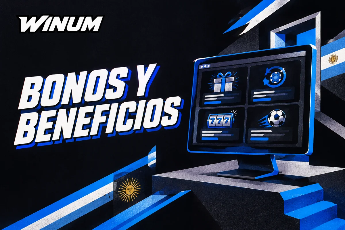 Pantalla con bonos, cashback, giros y apuestas combinadas