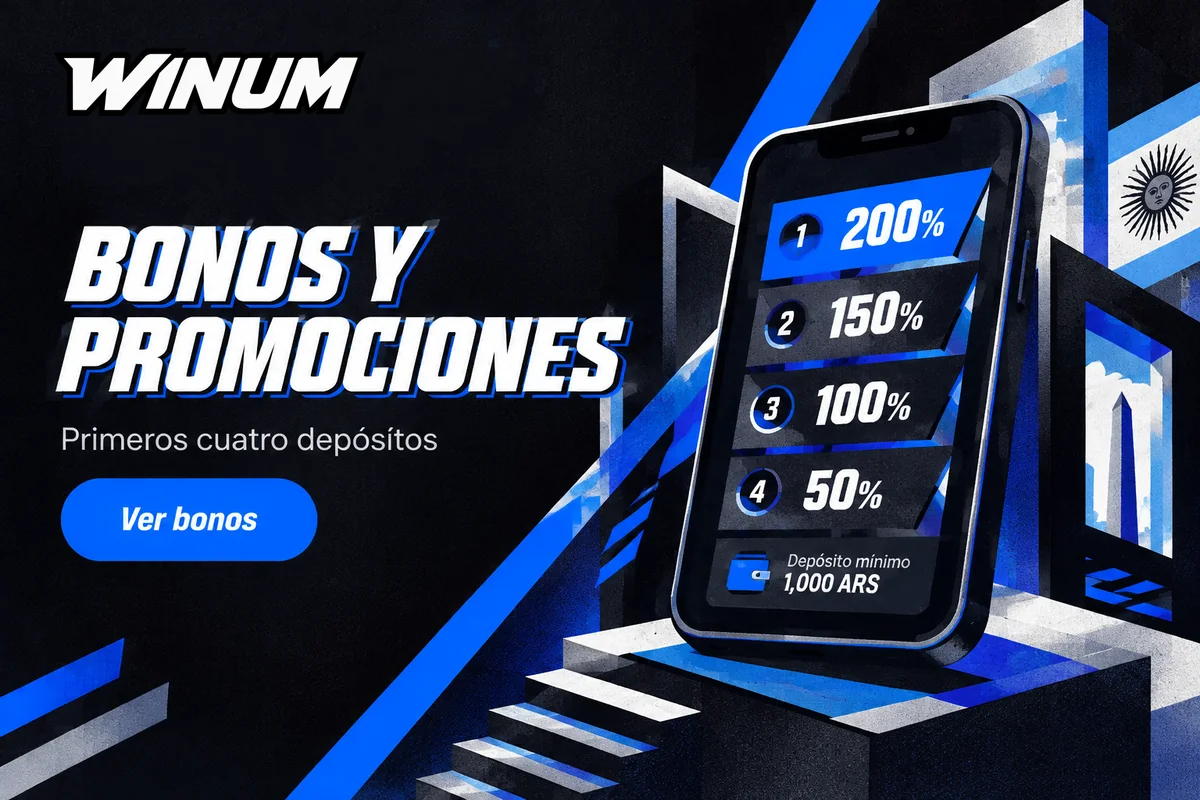 Teléfono muestra bono escalonado para cuatro depósitos
