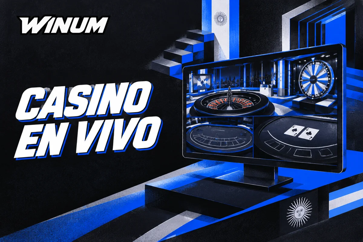 Mesa de ruleta y juegos en vivo en pantalla