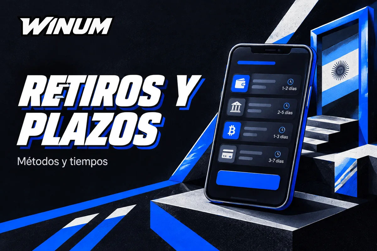 Opciones de retiro con métodos y plazos estimados